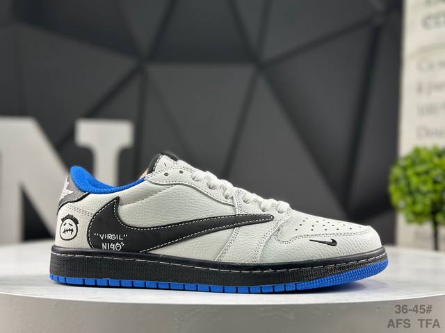 Nike Air Jordan 1 X Travis Scott AJ1 Low-Top Basketball Shoes. Perfect quality,