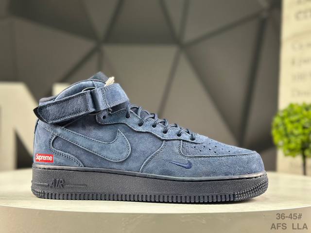 Limited Overseas Release! Factory-grade Nike Air Force 1 Supreme collaboration l