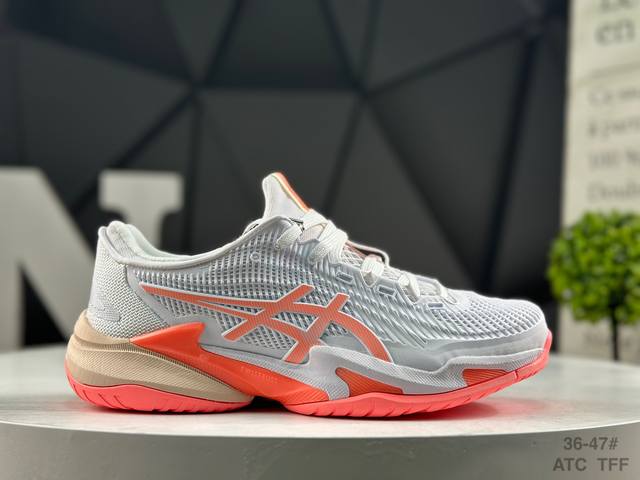 Asics tennis shoes, Novak Djokovic court shoes, professional running shoes, shoc