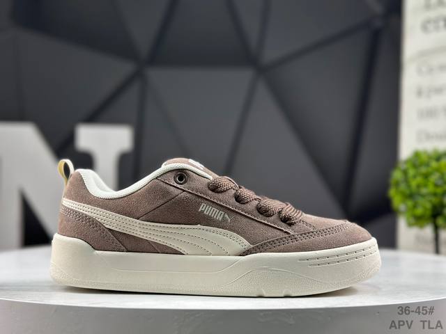 Puma Park Lifestyle OG Sneaker, Low-top Retro Bread Style Versatile Casual Spor