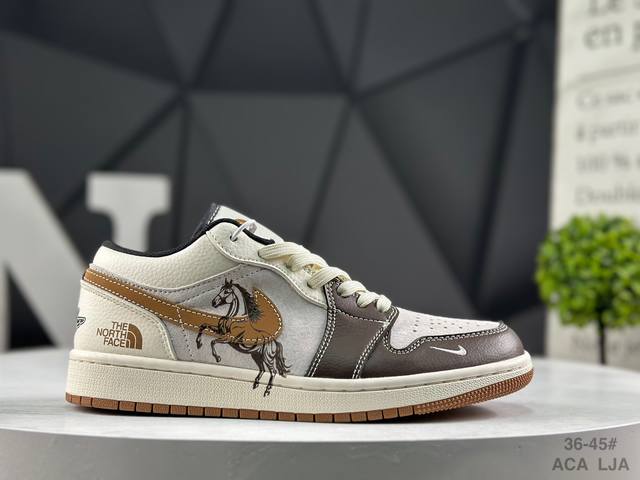 Nike Air Jordan 1 Low AJ1 (Year of the Horse Limited Edition) - Low-top trendy