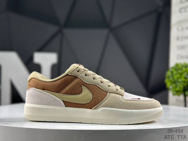 Authentic Nike SB Force 58 unisex low-top skateboarding shoes with half sizes.