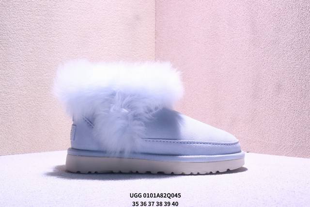 Ugg Autumn Women's Comfortable Thick-Soled Slip-On Loafers, Celebrity Style, Taz