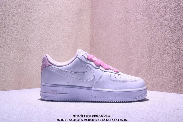 Nike Air Force 1 Low, a versatile low-top casual athletic shoe. Its soft, respo