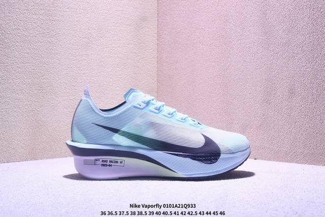 Authentic Nike Zoomx Vaporfly Next% 4 Lightweight Mesh Breathable Running Shoes.