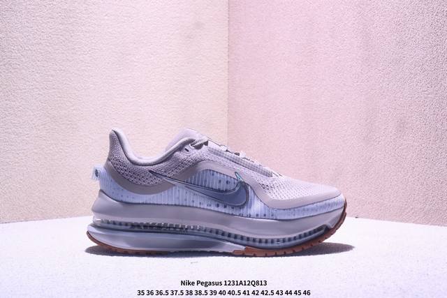 Nike Pegasus Premium Running Shoes with Full-Length Air Cushioning, Made of Fab