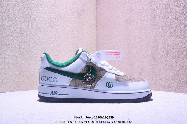 Limited Overseas Release! Factory Grade Nike Air Force 1 '07 Low "Gucci Collabor
