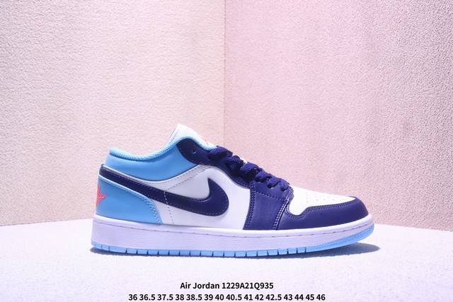 Authentic label with half size Air Jordan 1 Low Obsidian AJ1 Jordan 1 Low-top B