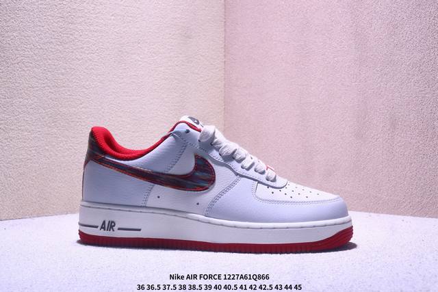 Nike Air Force 1 '07 Low-top versatile casual sneakers. Soft, responsive cushio