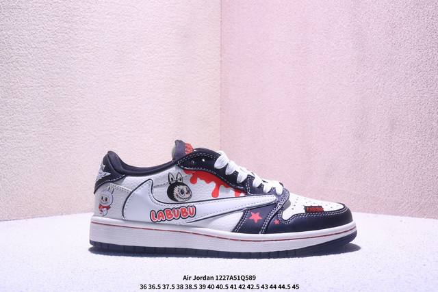 Givenchy X Air Jordan 1 Low Splatter Black. This shoe breaks away from traditio