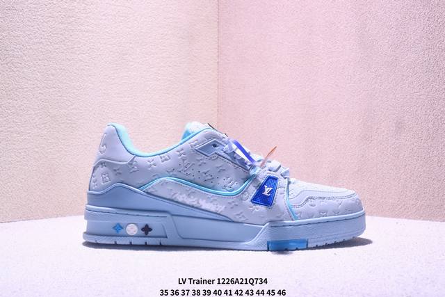 Lv Trainer Original Perfect Last, Quality Control Surpasses 95% of the Market. W