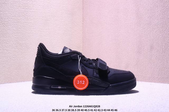 Official Grade Air Jordan Legacy 312 Black Warrior Three-in-One Official New Col