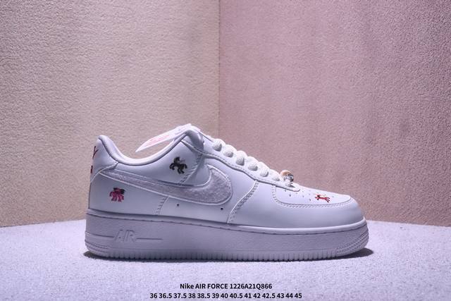 Nike Air Force 1 '07 Low-top versatile casual sneakers. Soft, responsive cushio