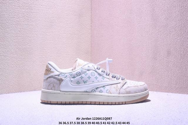 Jordan Fragment X Travis Scott Xdior Air Jordan 1 Low, a three-way collaboratio