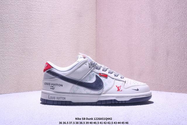 Nike SB Dunk Low Anniversary High-End Custom Low-Top Casual Sneakers, Custom Sh
