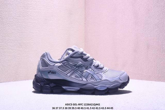 Authentic Asics Gel-Nyc. Breathable mesh upper with some synthetic leather accen