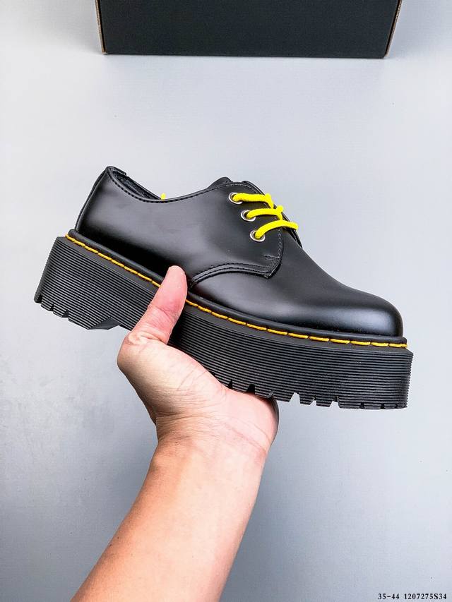 Dr. Martens Classic Platform Soft Leather Retro Martin Boots 1207275S34