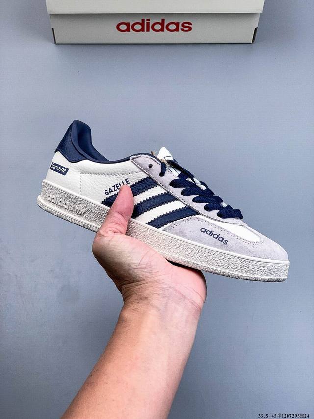 Authentic label, half size! Adidas Gazelle low-top retro versatile casual sports