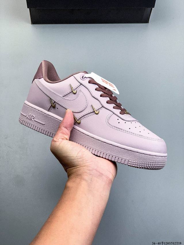 Authentic label on second-layer! Nike Air Force 1 Low, classic and versatile cas