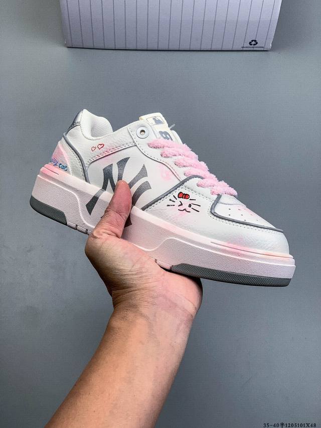 Company-grade Custom Sneakers] Mlb New York Yankees Trend Code Street Graffiti S