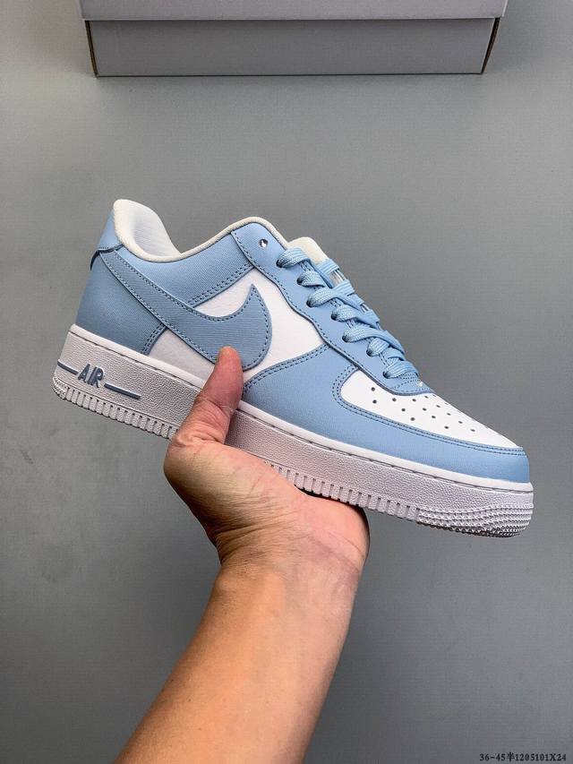 Authentic label on second-layer! Nike Air Force 1 Low, classic and versatile cas