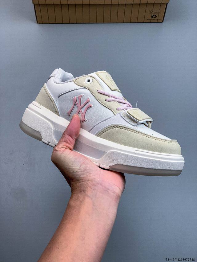 Company Grade! Mlb Chunky Liner Fleece-Lined Casual Running Shoes, Ny Printed Co