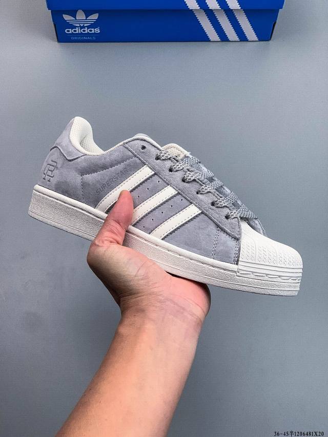 Company Grade! Adidas Superstar New Versatile Casual Sneakers 1206481X20