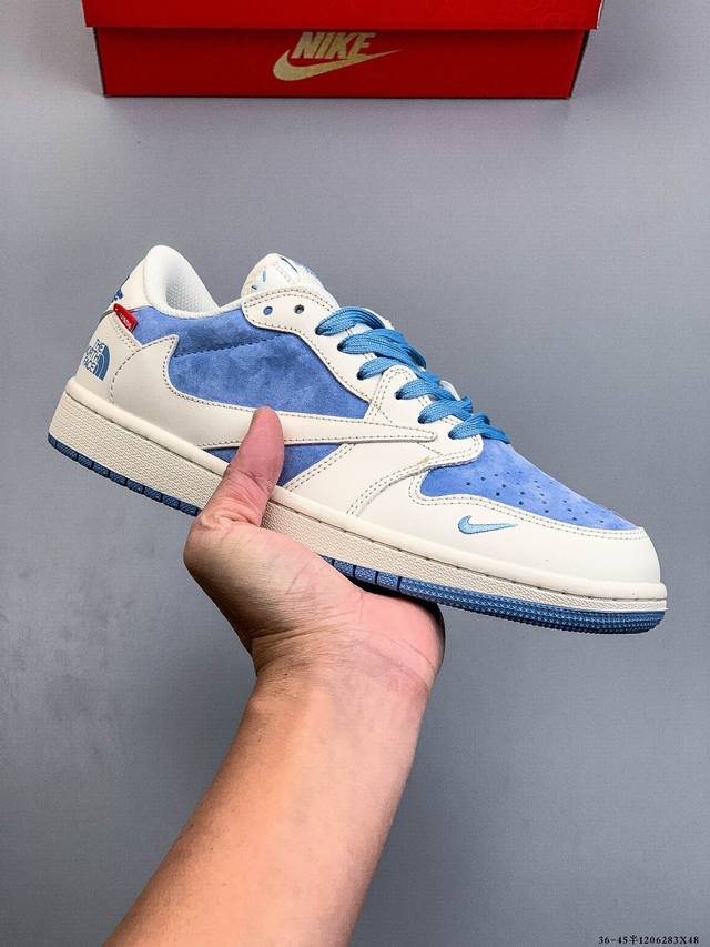 Nike Air Jordan 1 Low (AJ1) - A low-top trendy casual sneakers. Perfectly craft