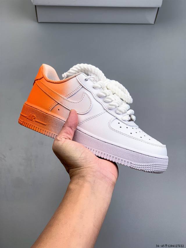 Authentic label on second-layer! Nike Air Force 1 Low, classic and versatile cas