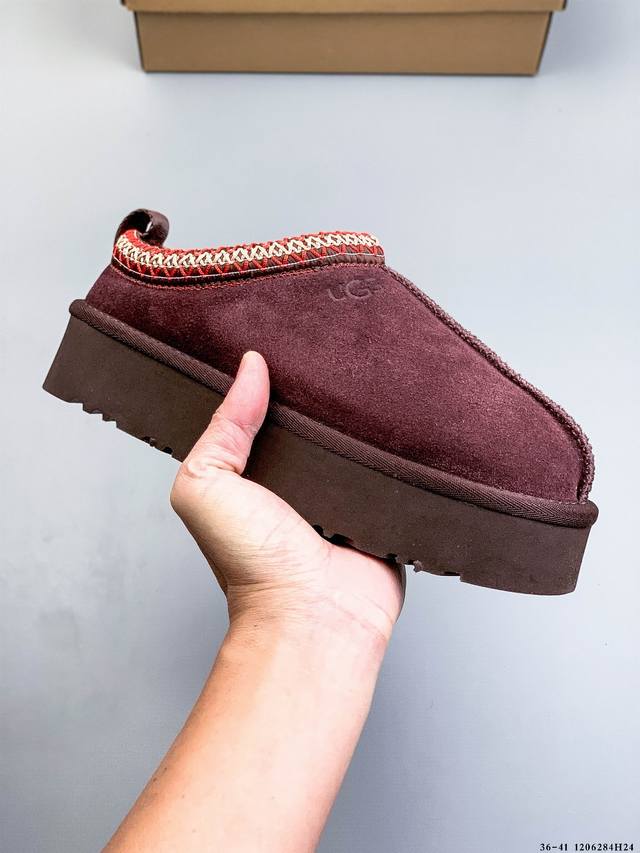 Ugg 2025 New Style Slip-on Soft-soled Warm Cotton Shoes Casual Furry Loafers 120