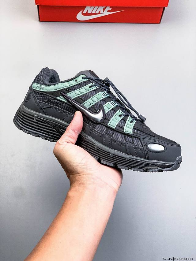 Nike W p-6000 Dream Space Series Retro Style Casual Sports Comfort Running Shoes