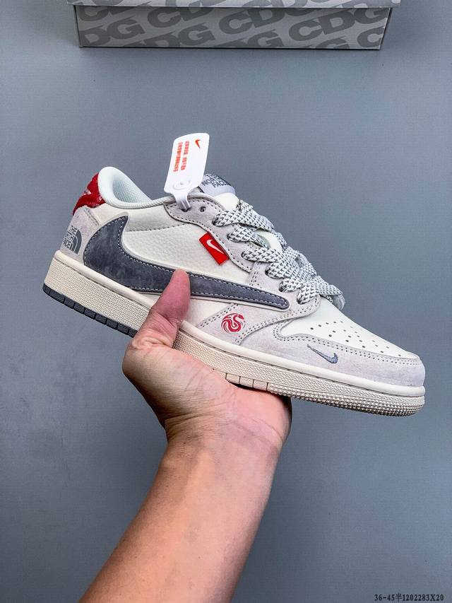 Nike Air Jordan 1 Low (AJ1) - A low-top trendy casual sneakers. Perfectly craft