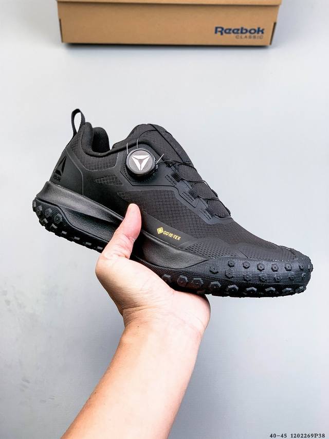 Company Grade! Reebok Gore-Tex Waterproof Low-Cut Outdoor Hiking Shoes Features