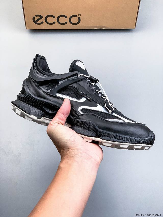 Company Grade! Ecco Men's Classic Lisbon Lace Street Fun Series Lace-up Casual S