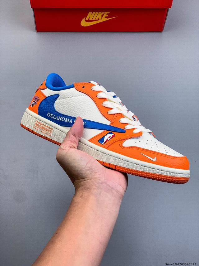 Authentic label on second-layer! Nike Air Jordan Low 1 Classic Casual Shoes 1203