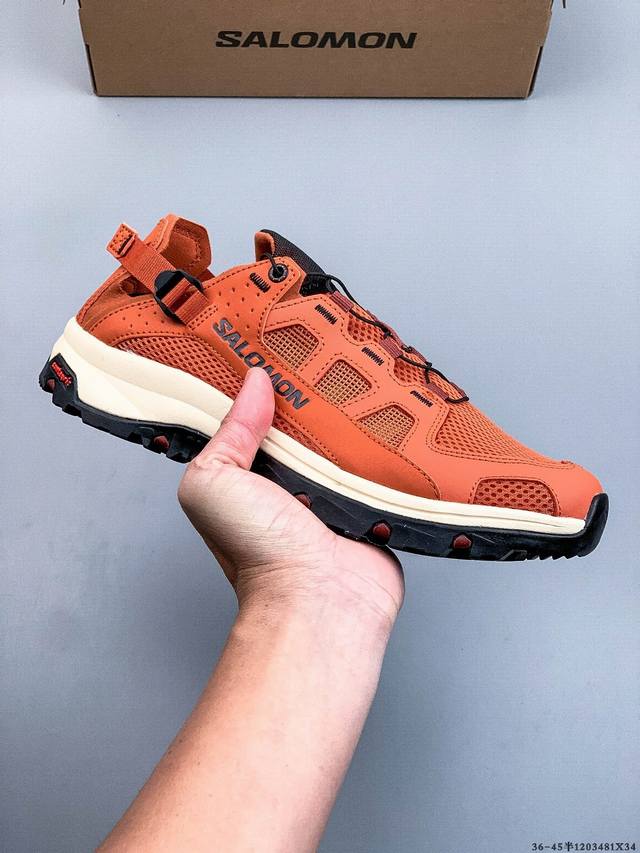 Salomontechamphibian 5 Men's and Women's Outdoor Sports Anti-slip Water Wading a