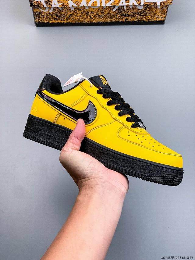 Authentic label on second-layer! Nike Air Force 1 Low, classic and versatile cas