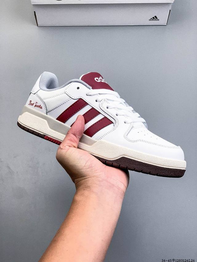 Adidas Neo Entrap Low-Top Versatile Casual Sneakers 1203126T26