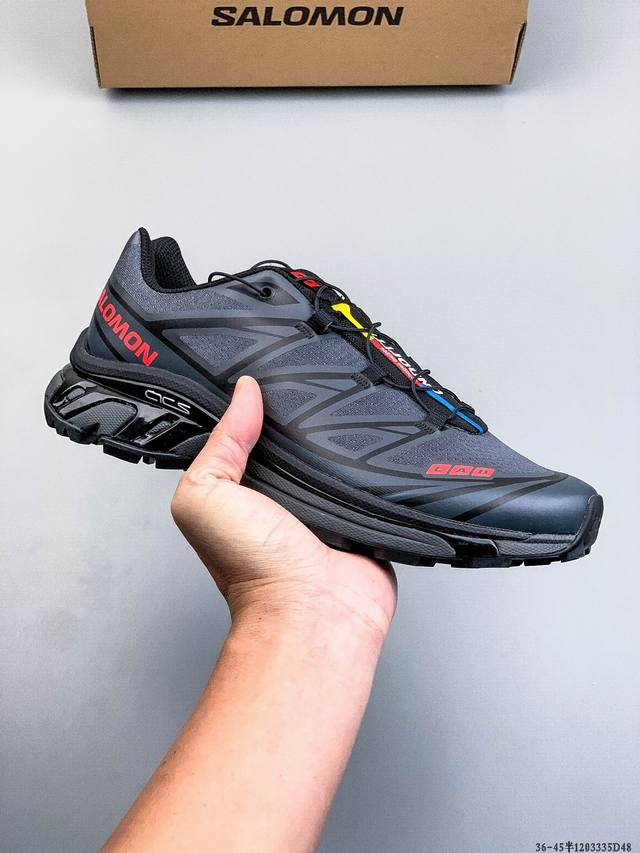 Salomon Xa pro XT-6 Expanse Outdoor Trail Running Shoes. The upper features Sens