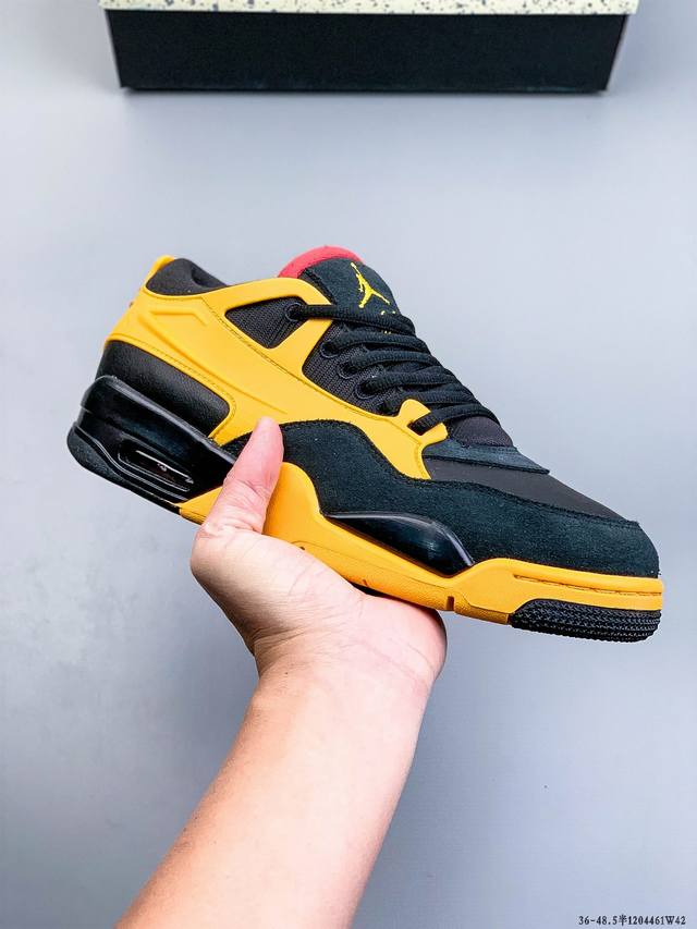 Factory Grade Nike Air Jordan 4 RM Nike Anti-Slip Low-Top Retro Basketball Shoe