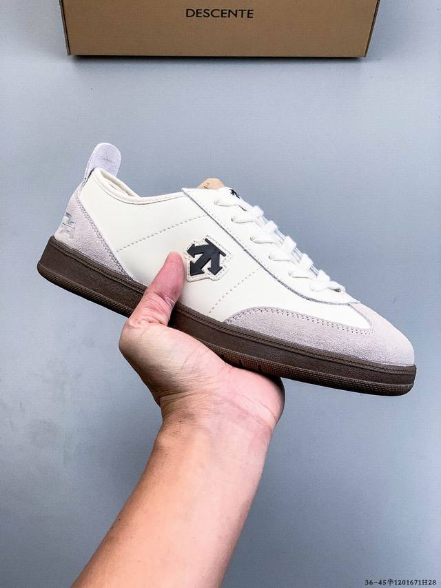 Company Grade! Descente Chron pacer retro lightweight wear-resistant low-top cas