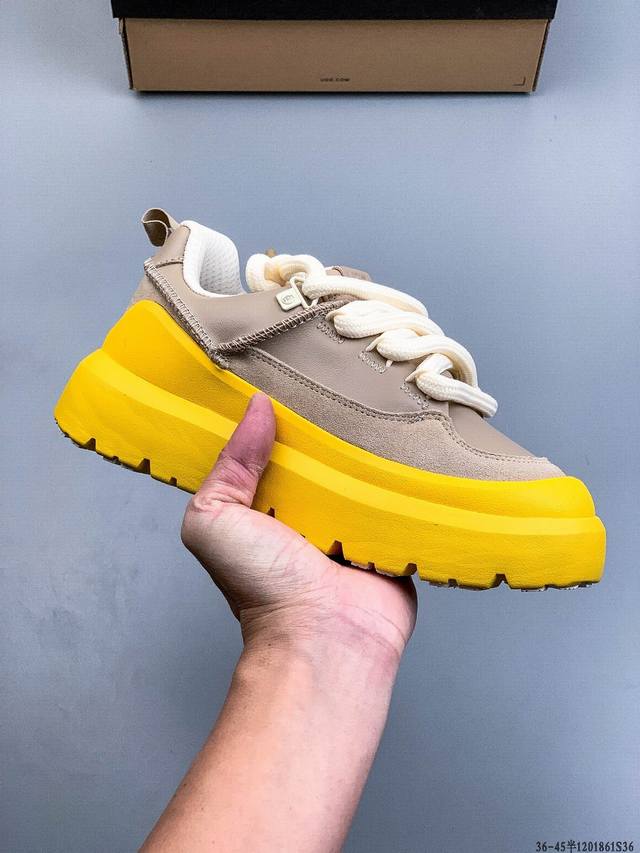 Company Grade Ugg Heritage Fashionable Trendy Non-Slip Low-Top Casual Shoes Hig