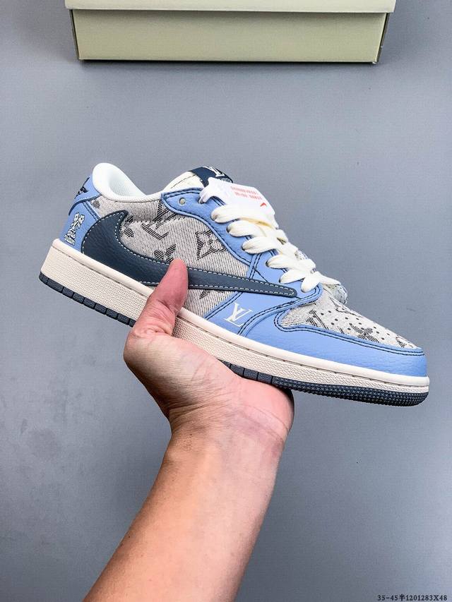 Nike Air Jordan 1 Low (AJ1) - A low-top trendy casual sneakers. Perfectly craft