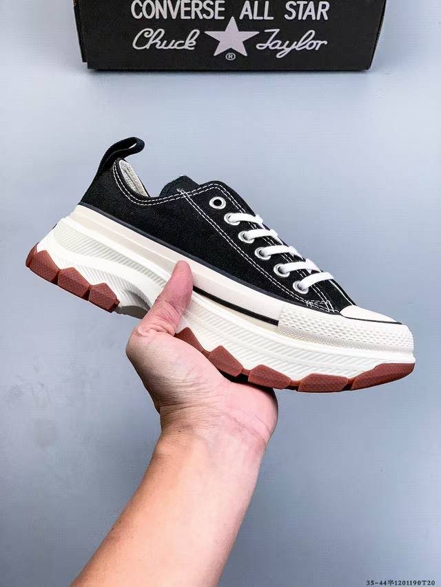 Company Grade! Converse All Star Platform High-Top Casual Canvas Shoes 1201190T2