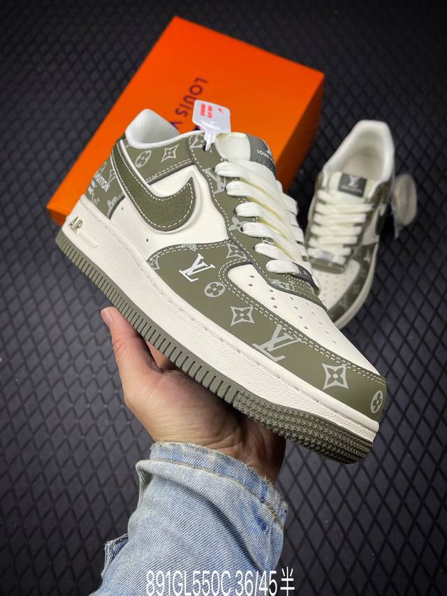 C Factory Grade Nike Air Force 1'07 Lv8 Original last and cardboard construction