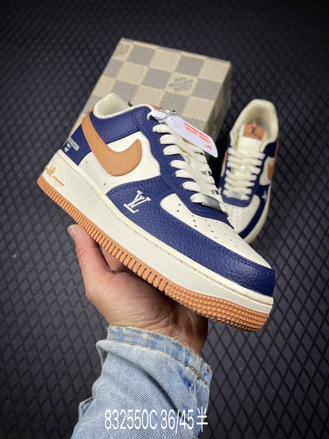 C Factory Grade Nike Air Force 1'07 Lv8 Original last and cardboard construction