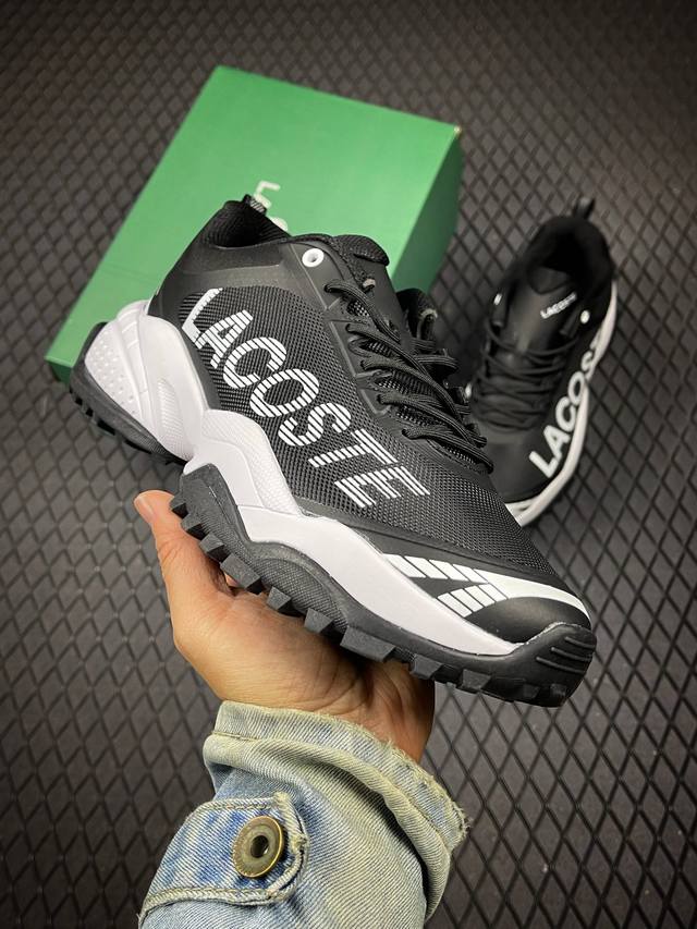 B Factory Grade Lacoste Lguard Brake Fashionable and Versatile Low-Top Casual Sh