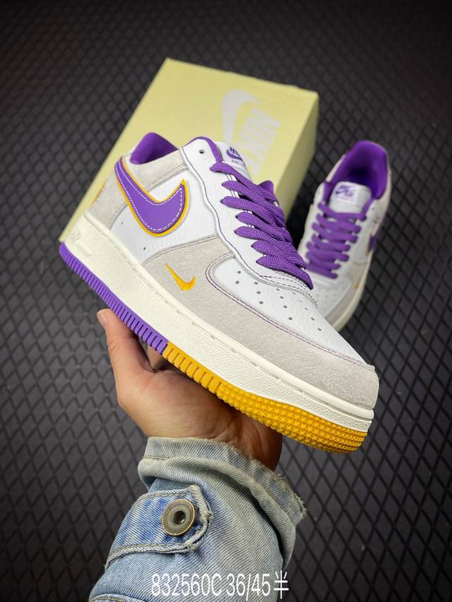 C Factory Grade Nike Air Force 1'07 Lv8 Original last and cardboard construction