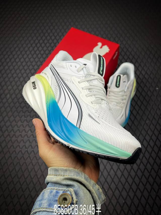 B Puma Magnify Nitro Comfortable and Versatile Classic Low-Top Running Shoes. Th