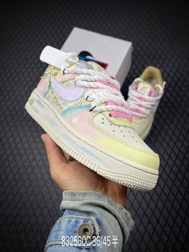 C Nike Air Force 1 '07 Lv8 Authentic low-top Air Force silhouette made with orig